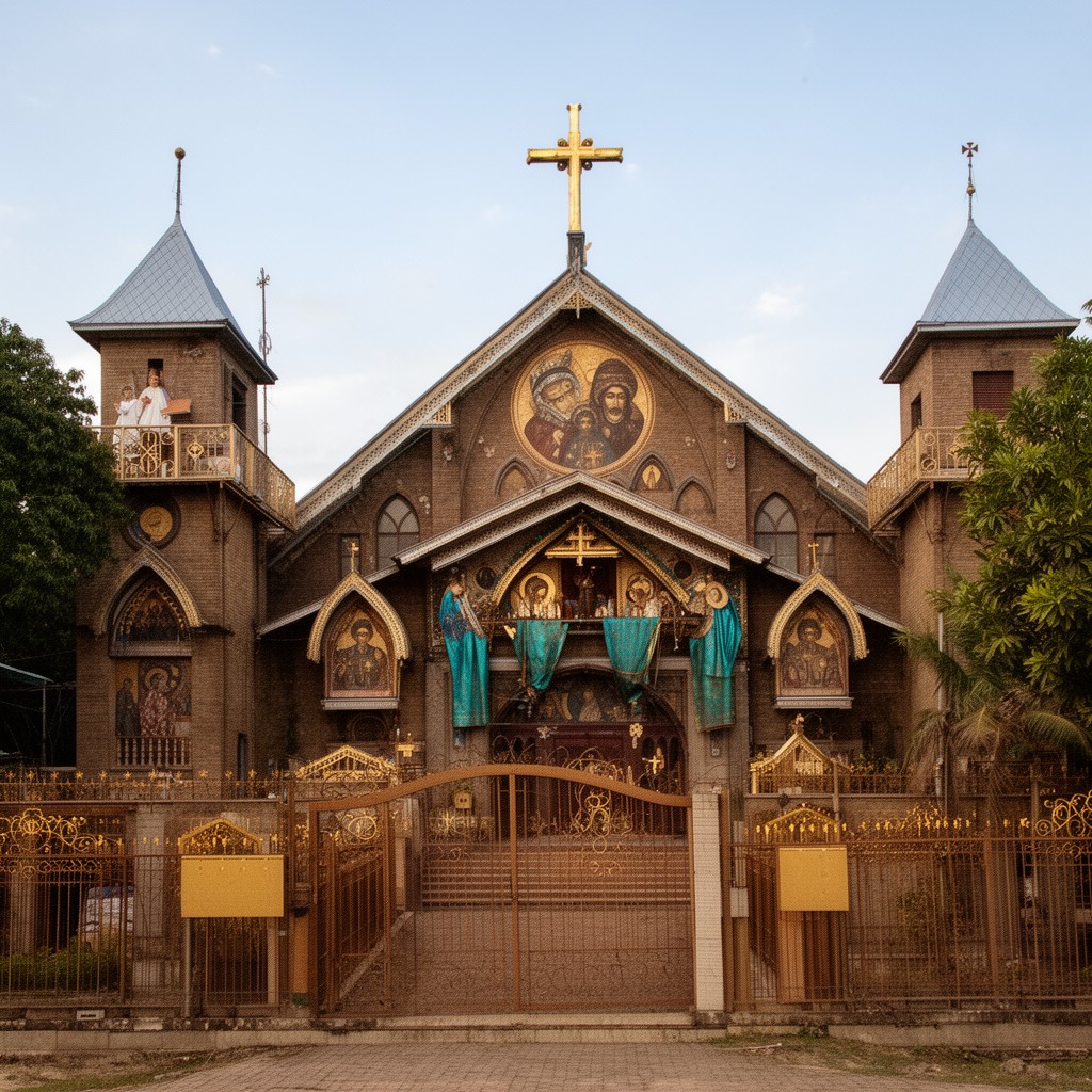 AI-generated illustration of Malankara Orthodox Syrian Church