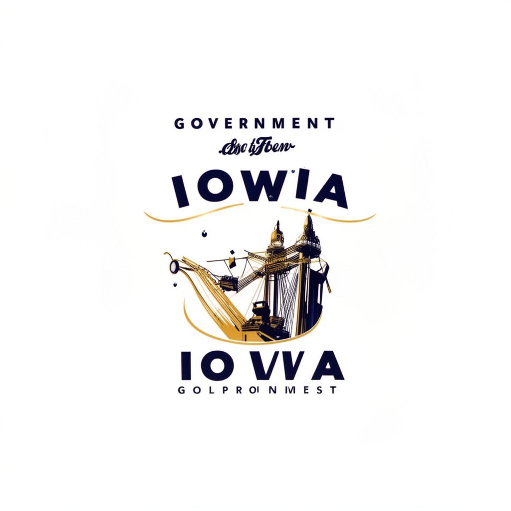 AI-generated illustration of Government of Iowa