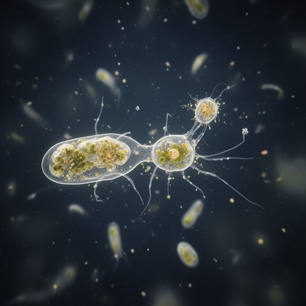 AI-generated illustration of Protista