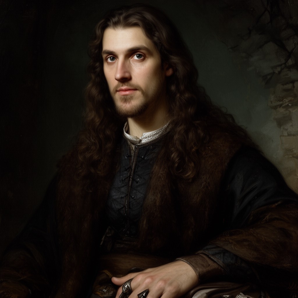 AI-generated illustration of Conrad
