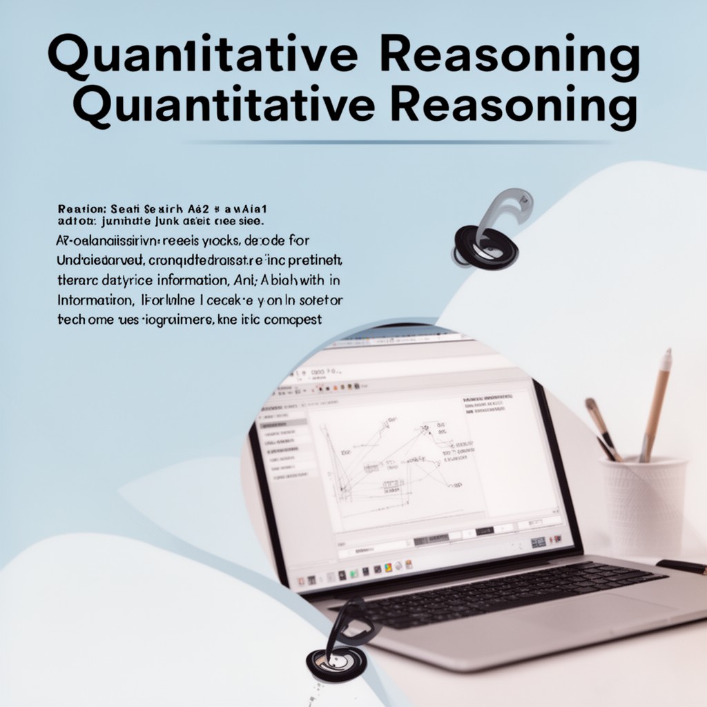 AI-generated illustration of Quantitative Reasoning