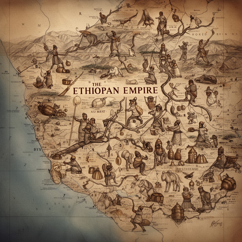 AI-generated illustration of Ethiopian Empire