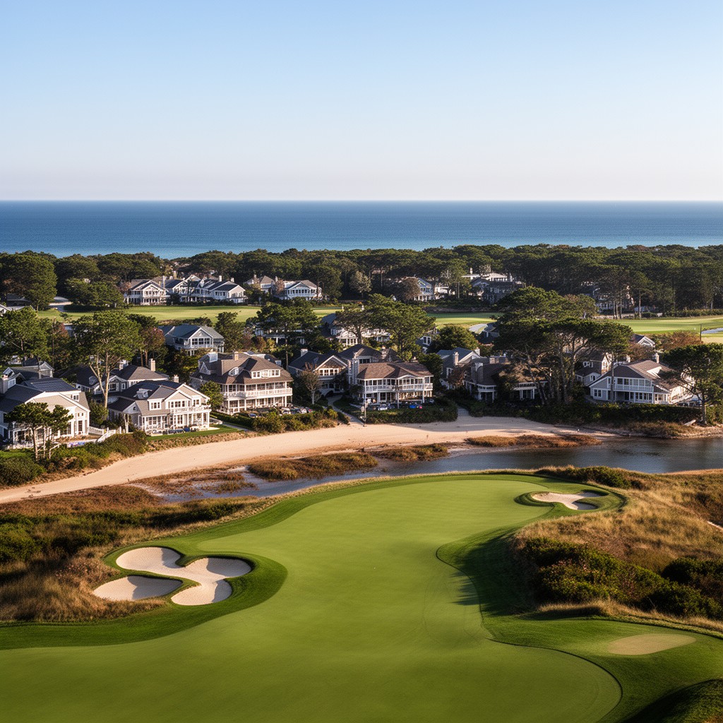 AI-generated illustration of New Seabury