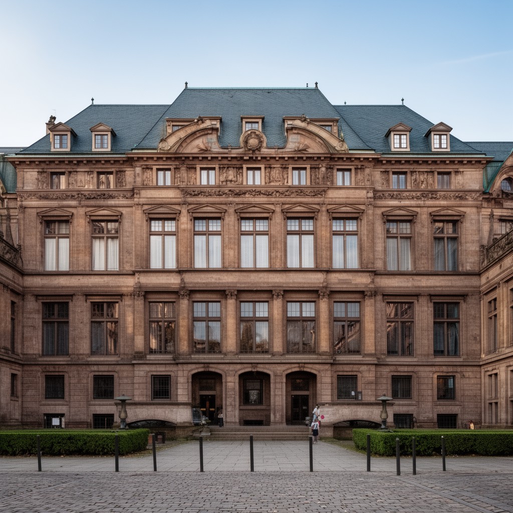 AI-generated illustration of Historisches Museum Frankfurt
