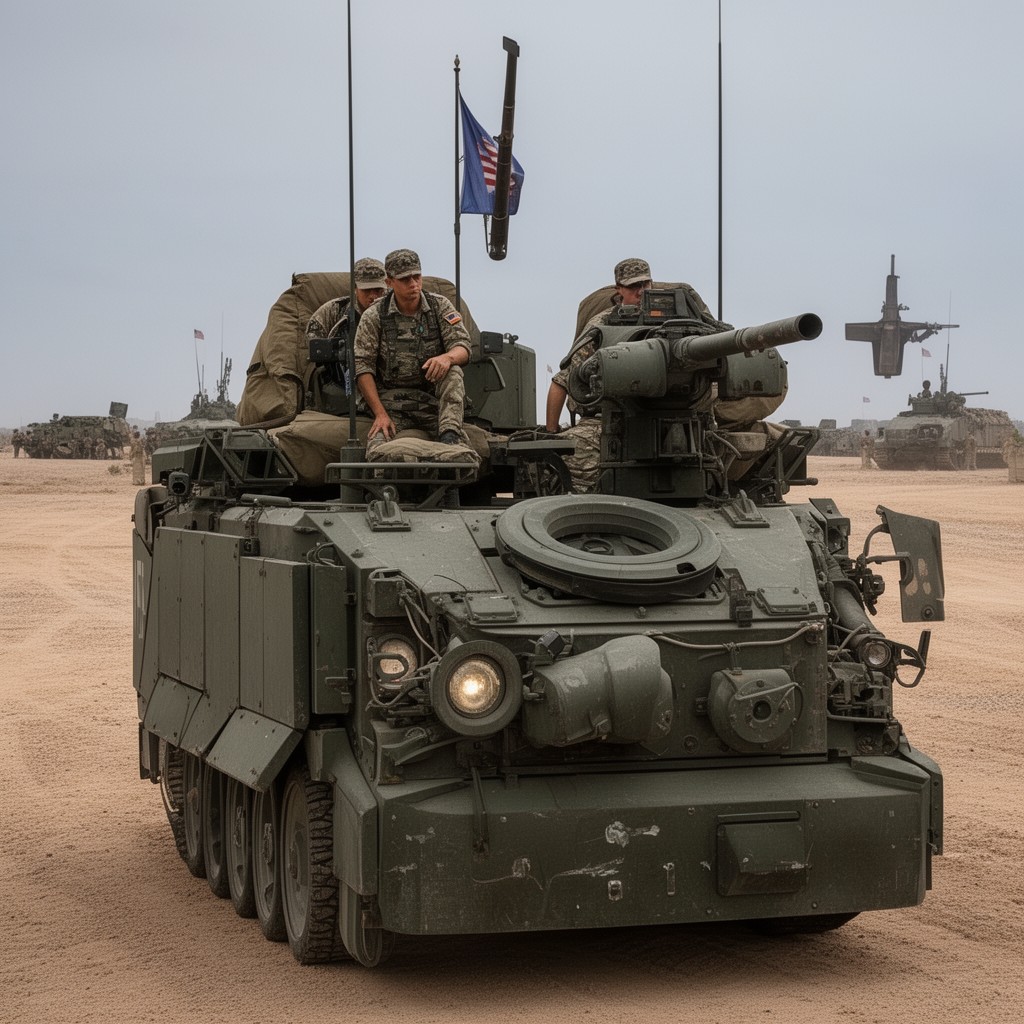 AI-generated illustration of III MEF