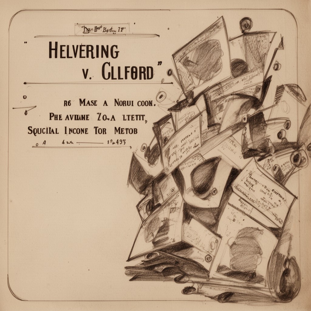 AI-generated illustration of Helvering v. Clifford