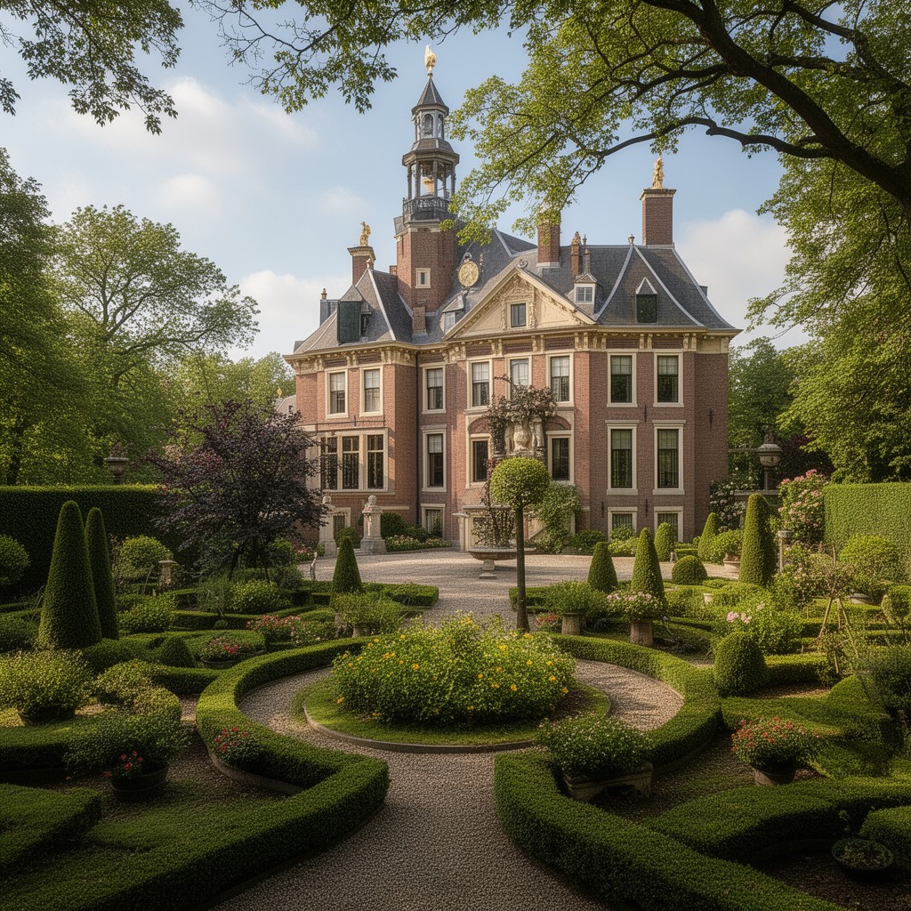 AI-generated illustration of Hofwijck