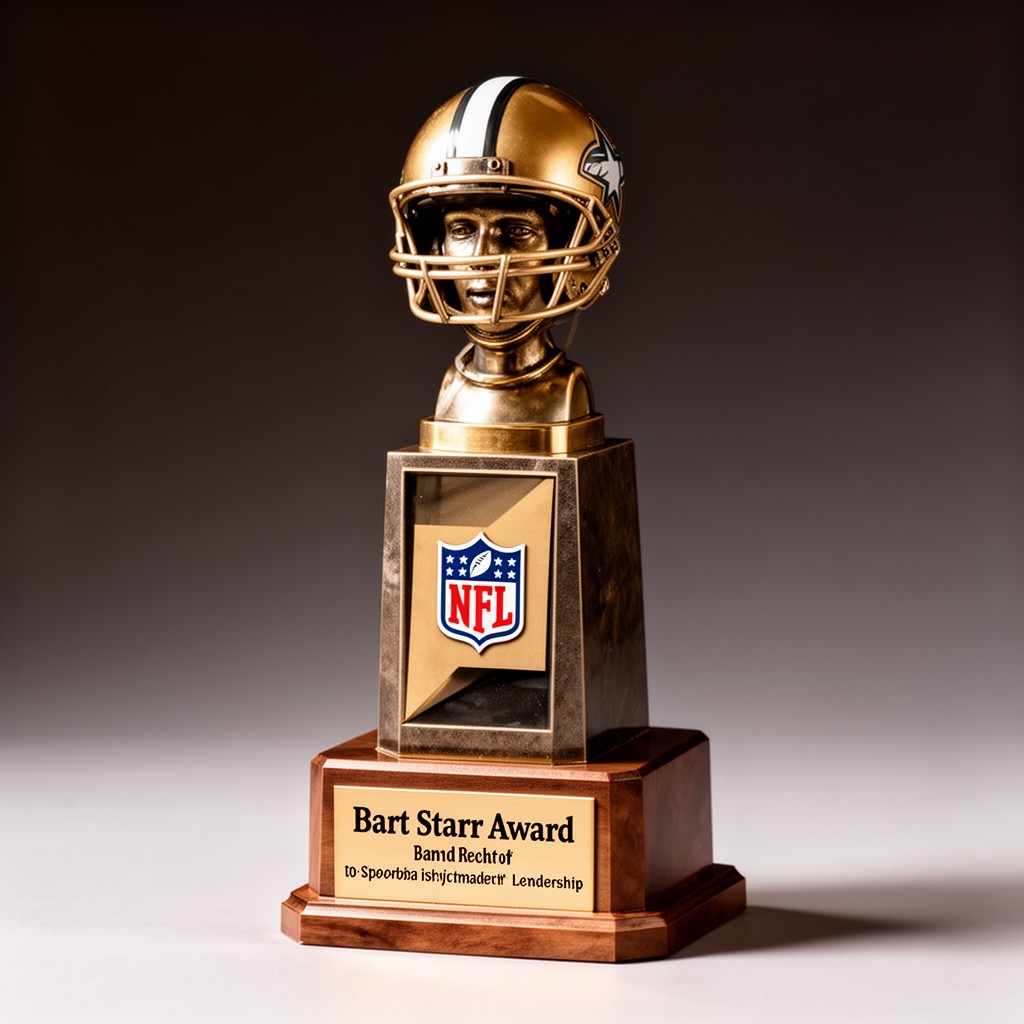 AI-generated illustration of Bart Starr Award