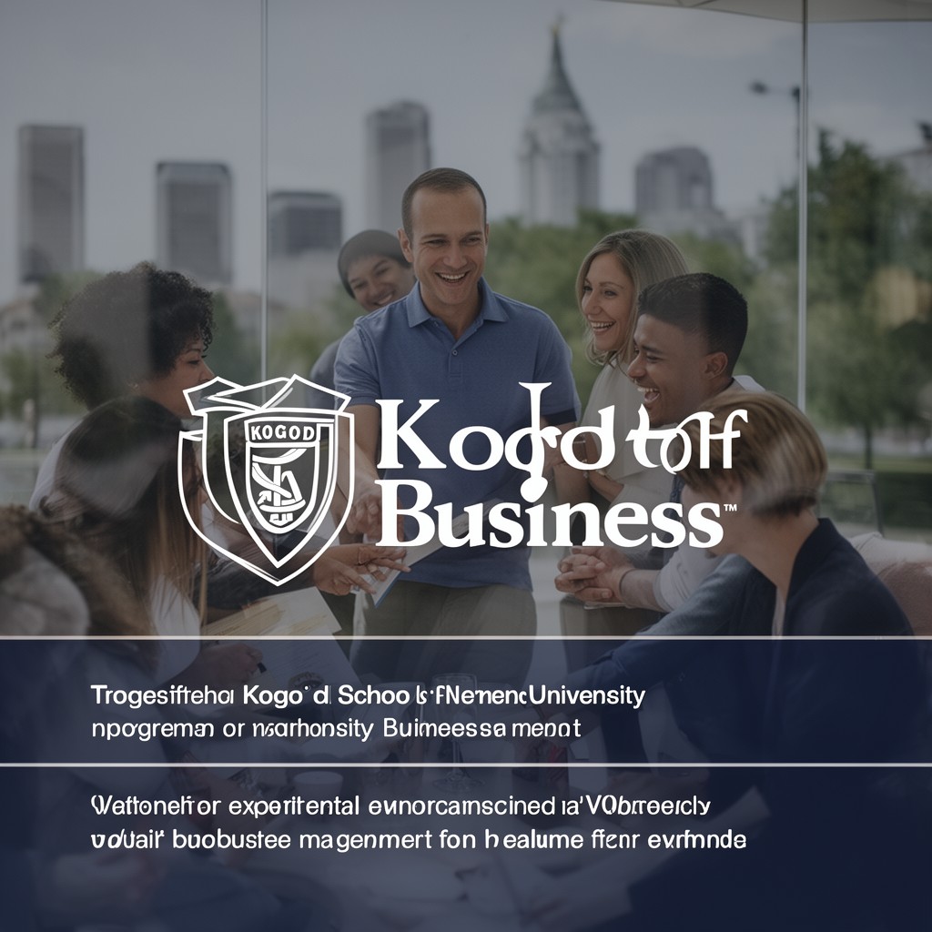 AI-generated illustration of Kogod School of Business