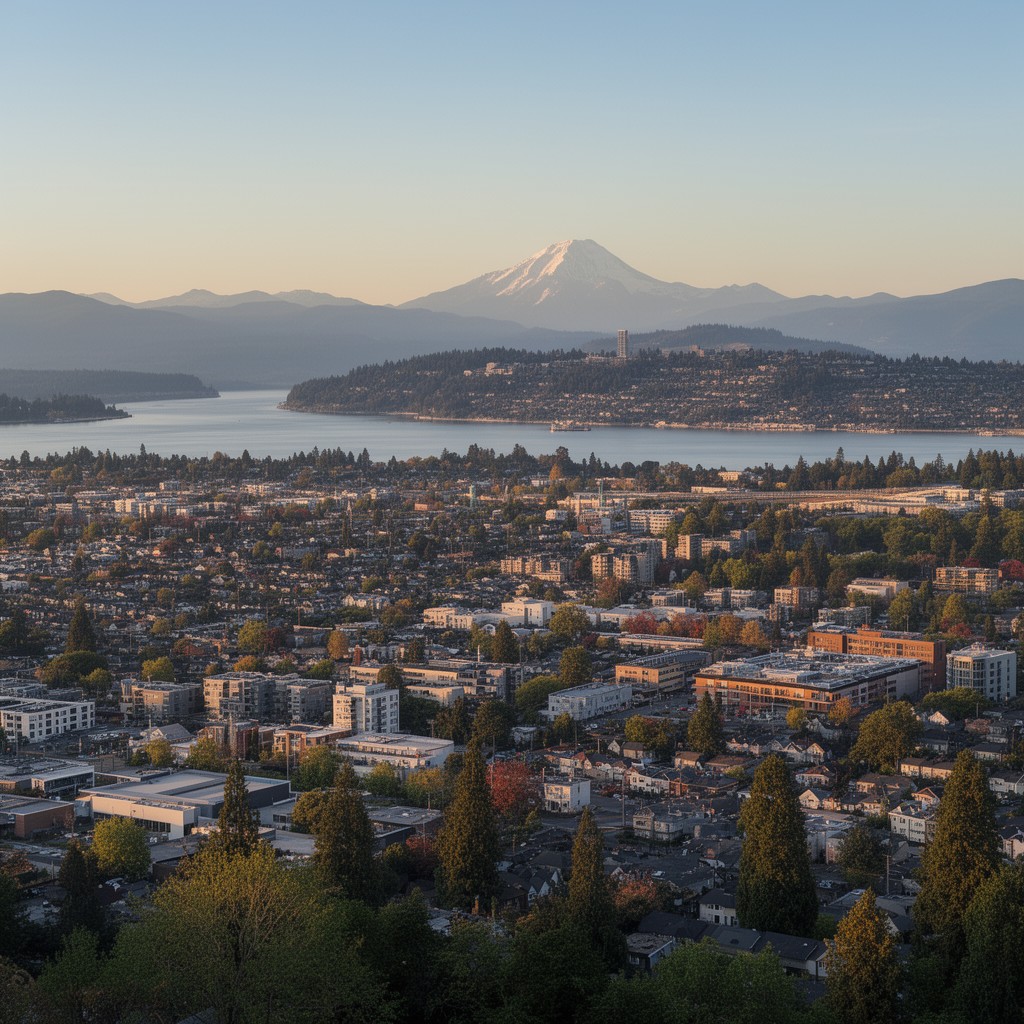 AI-generated illustration of Eastside of King County