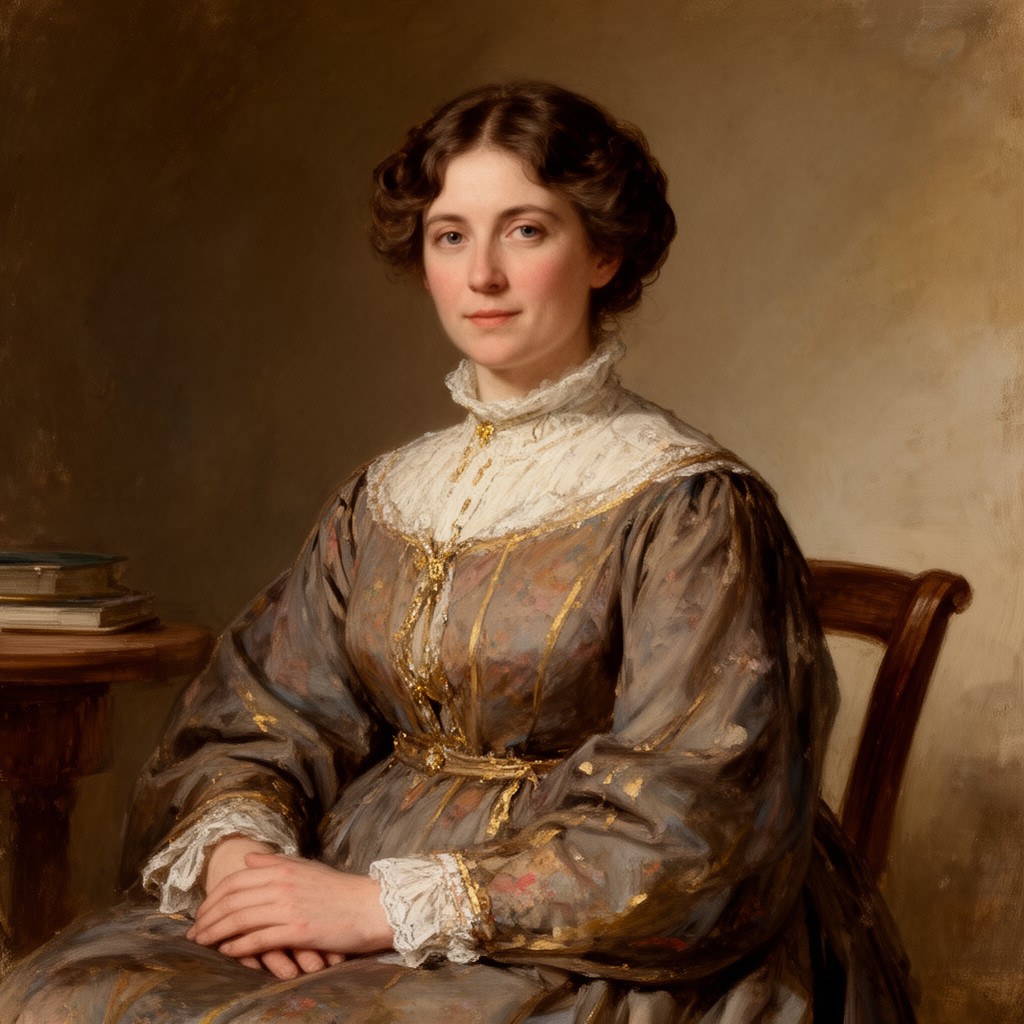 AI-generated illustration of Bessie Wedgwood