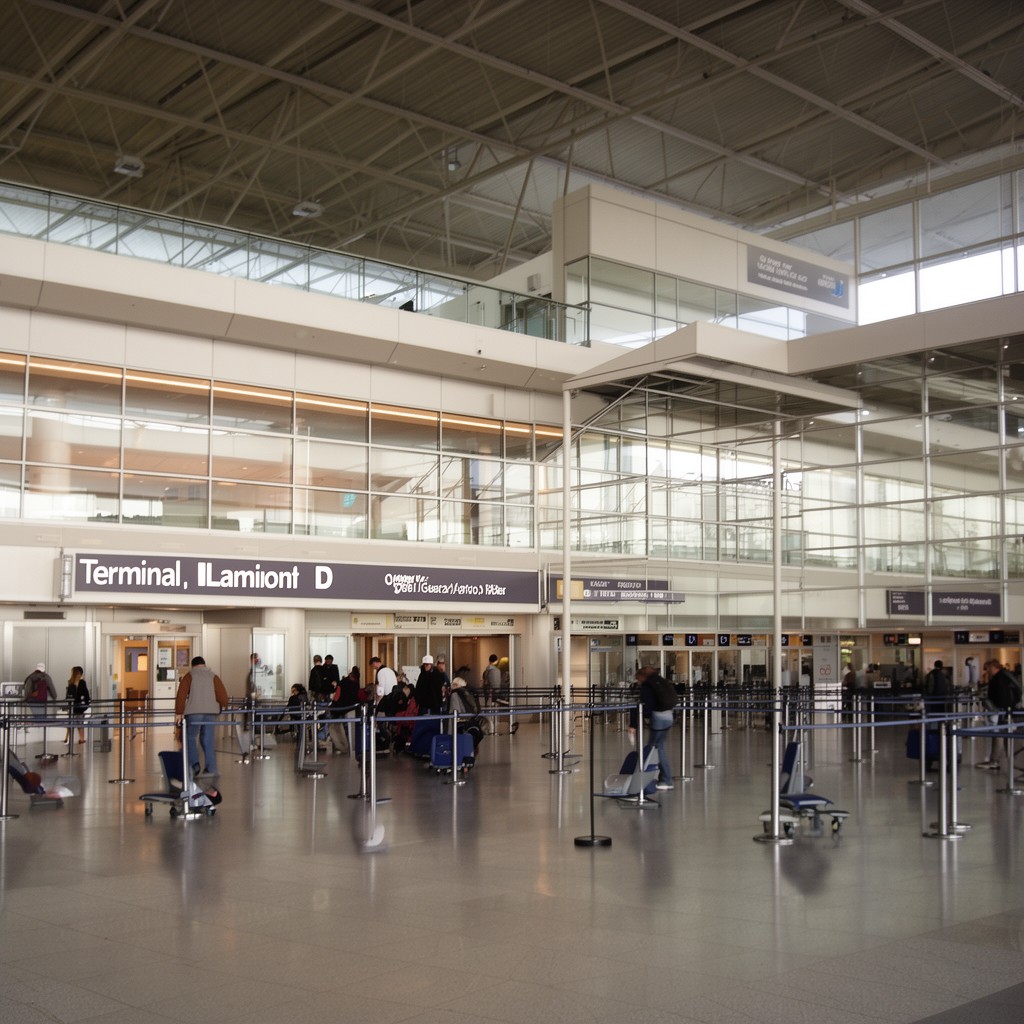 AI-generated illustration of Terminal D