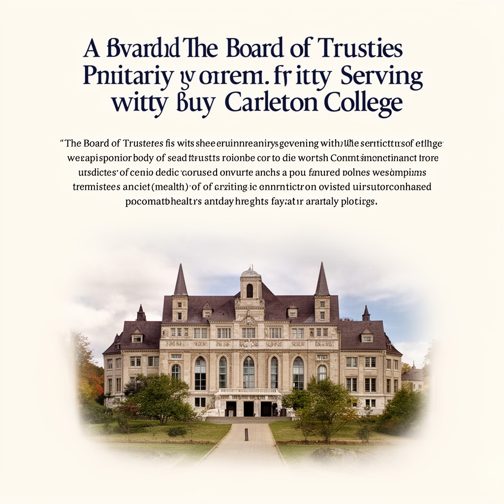 AI-generated illustration of Board of Trustees