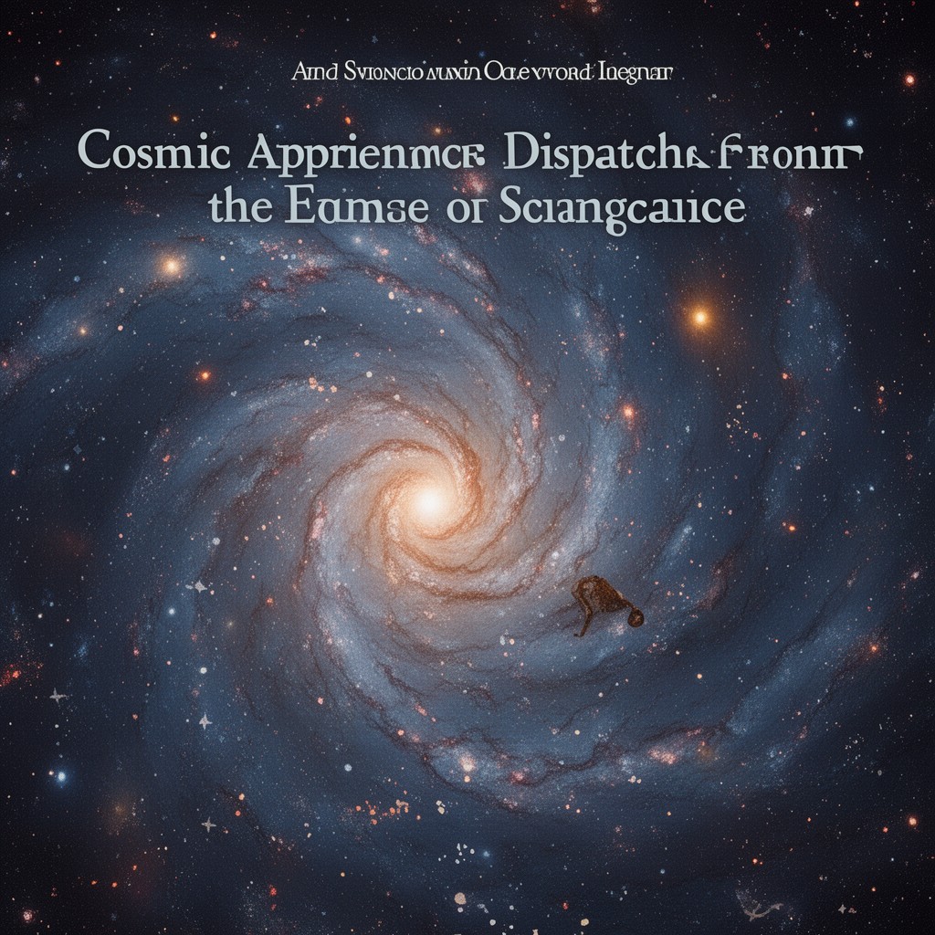 AI-generated illustration of Cosmic Apprentice: Dispatches from the Edges of Science