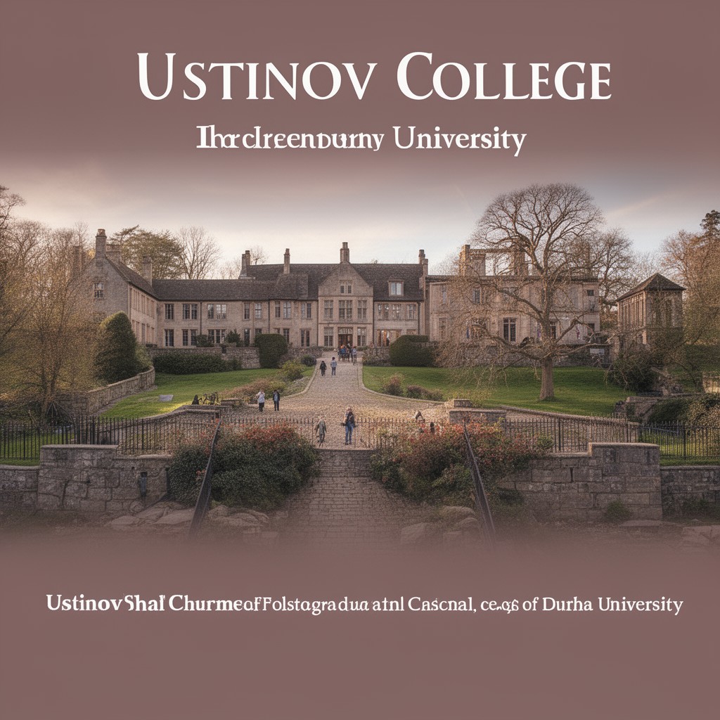 AI-generated illustration of Ustinov College