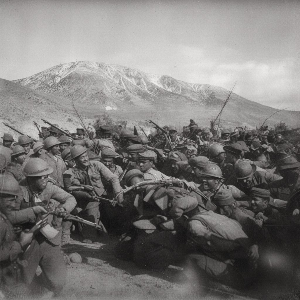 AI-generated illustration of Great Offensive