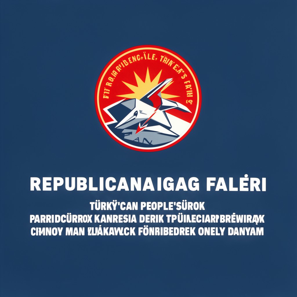 AI-generated illustration of Republican People's Party