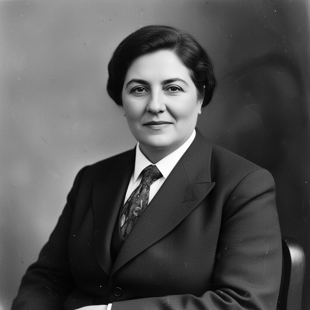 AI-generated illustration of Latife Uşşaki