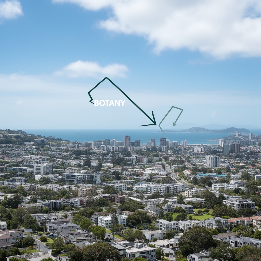 AI-generated illustration of Botany electorate