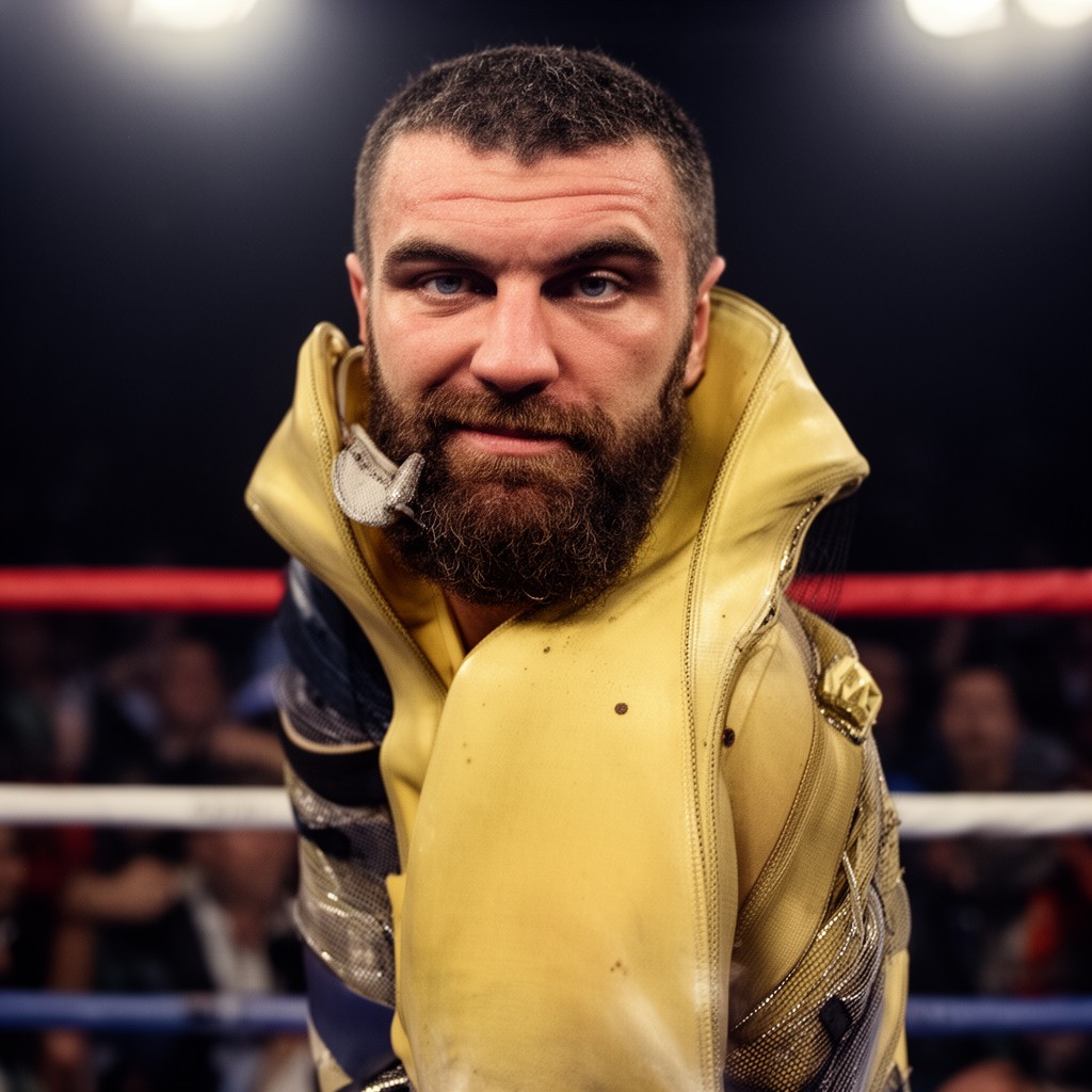 AI-generated illustration of Tony Bellew