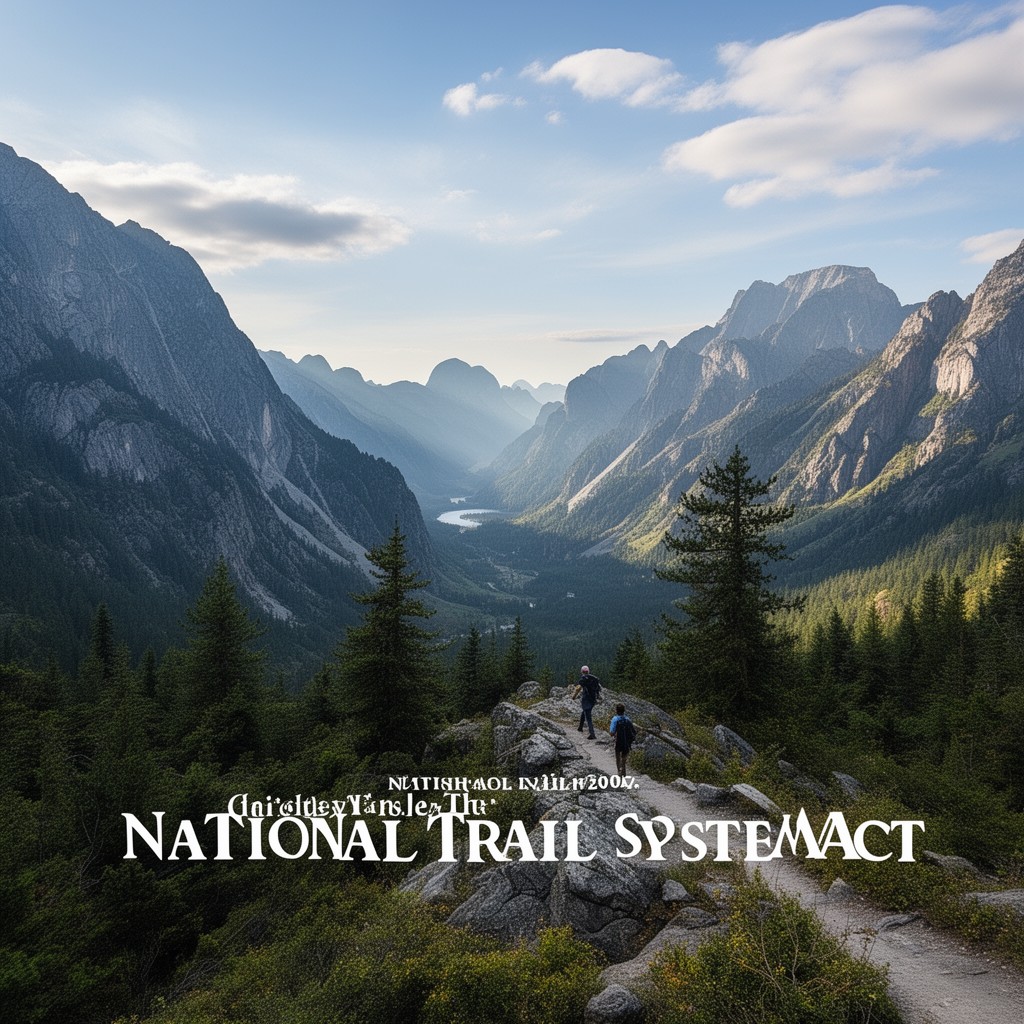 AI-generated illustration of National Trails System Act