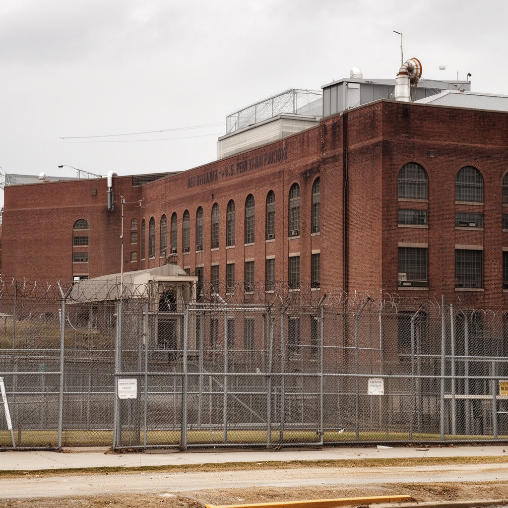 AI-generated illustration of Atlanta U.S. Penitentiary