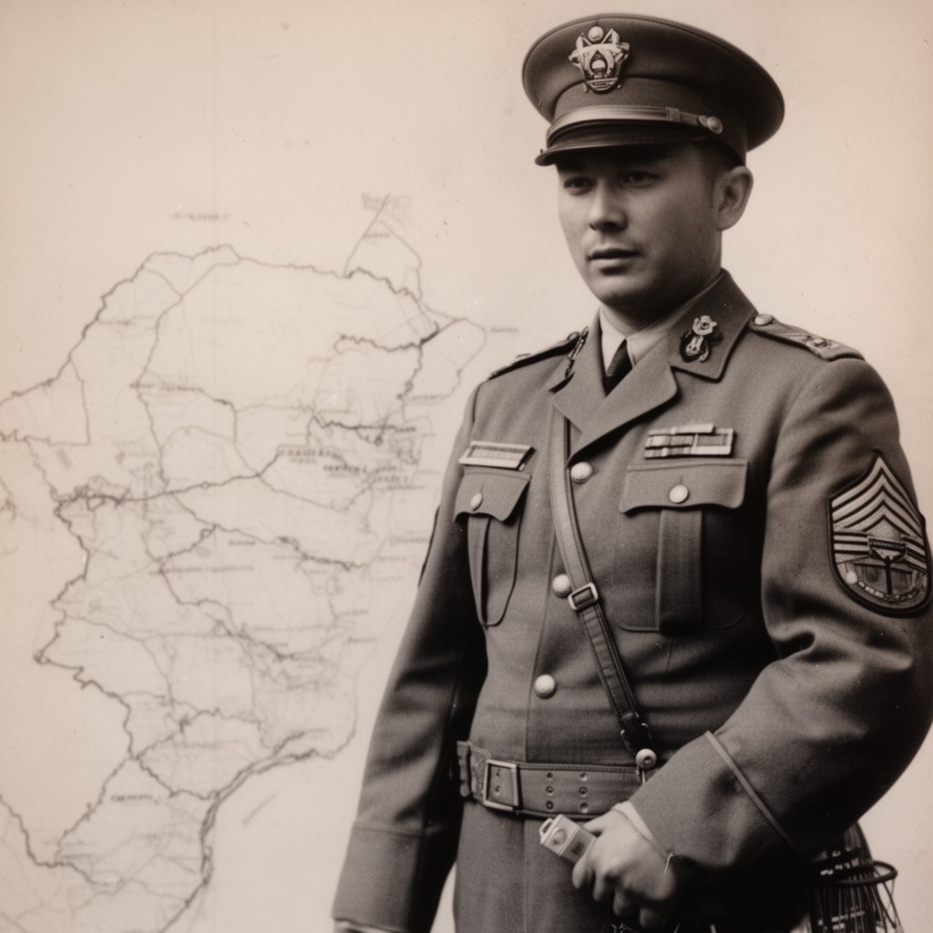 AI-generated illustration of Military Governor of Korea