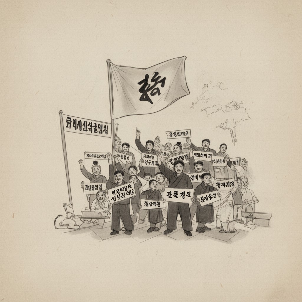 AI-generated illustration of Samil Undong