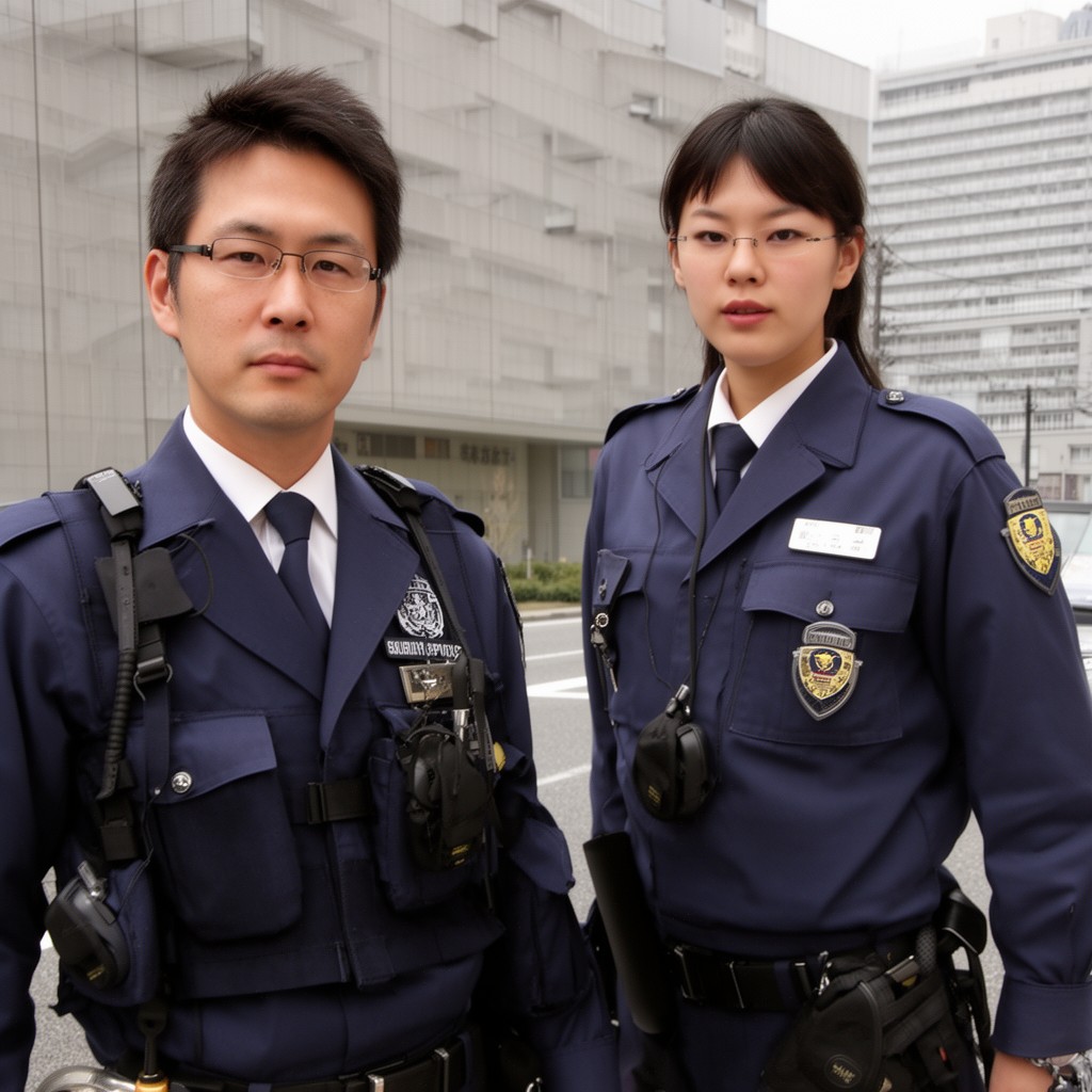 AI-generated illustration of Security Police (Japan)