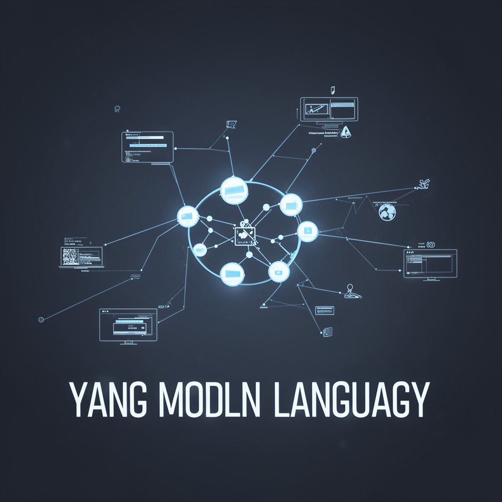 AI-generated illustration of YANG modeling language