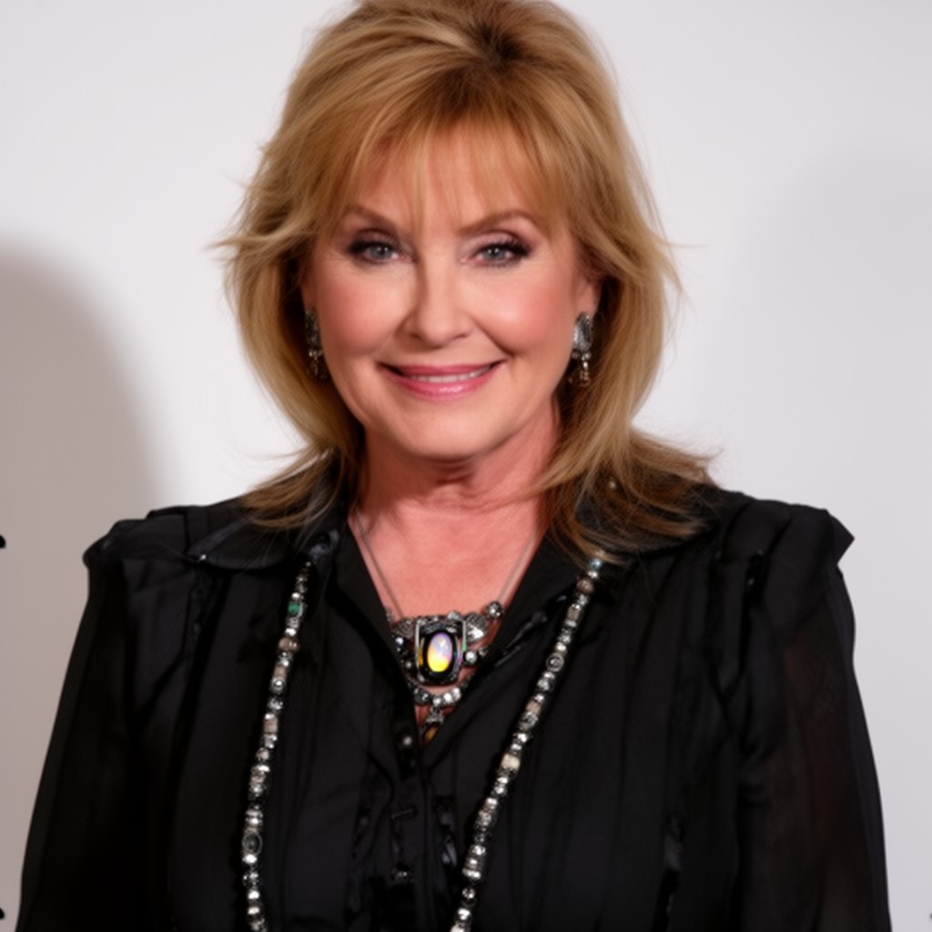 AI-generated illustration of Lorna Luft