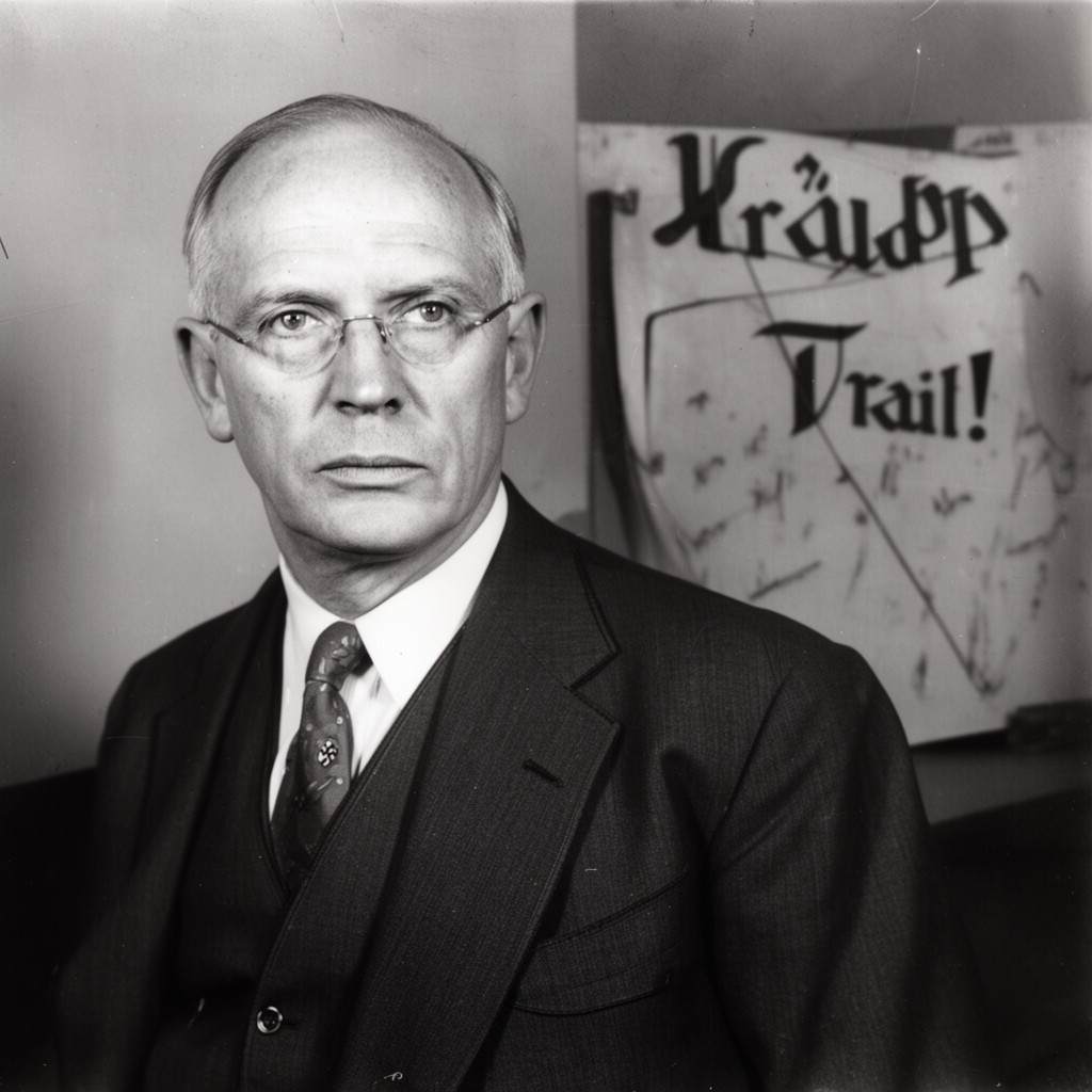 AI-generated illustration of Friedrich Janssen