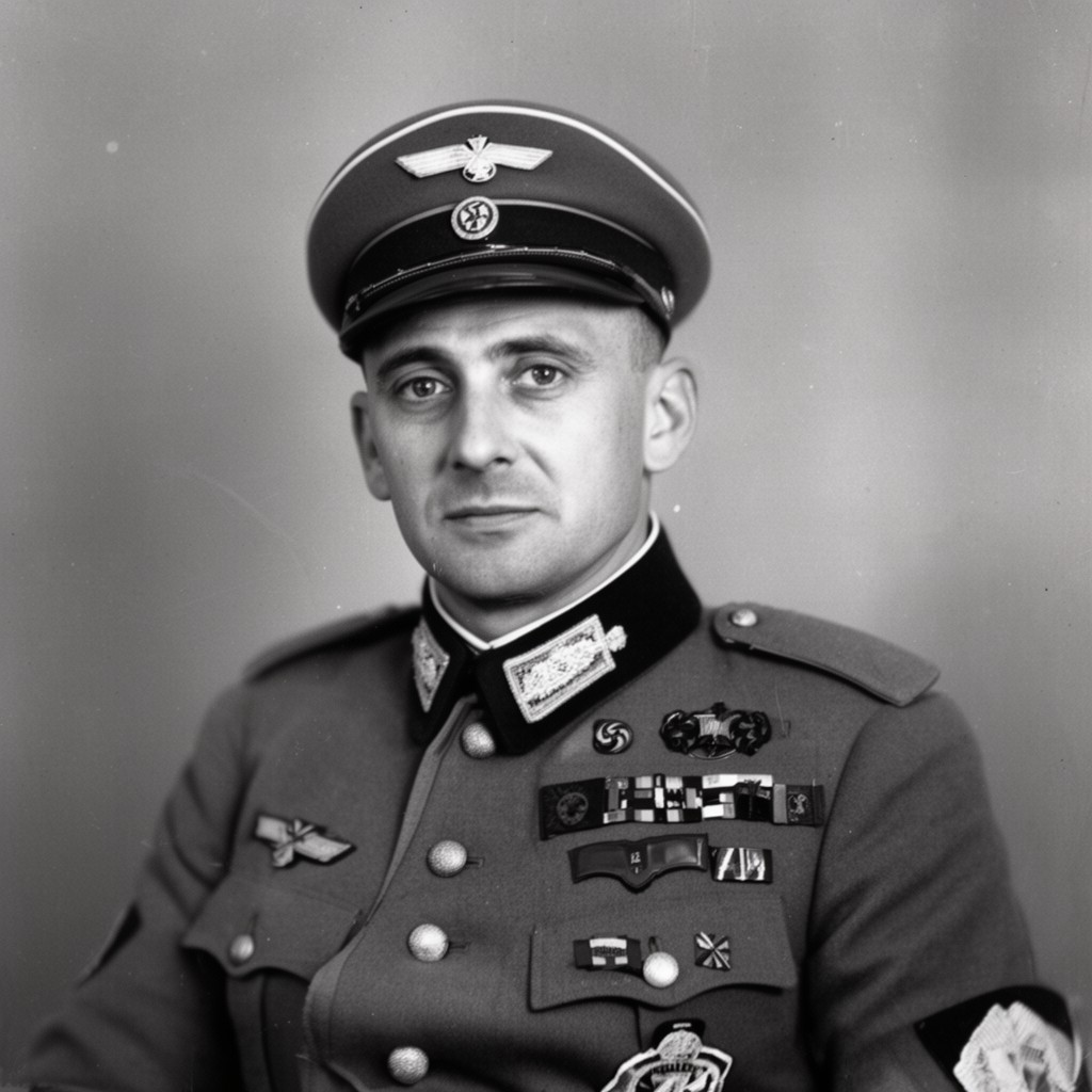 AI-generated illustration of Eduard Dietl