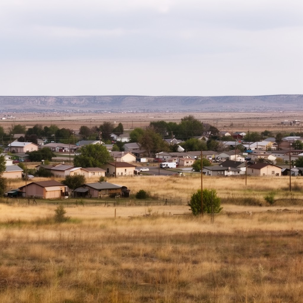 AI-generated illustration of Avondale, Colorado
