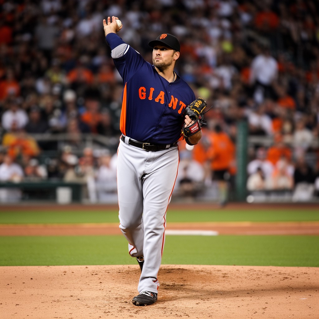 AI-generated illustration of Madison Bumgarner