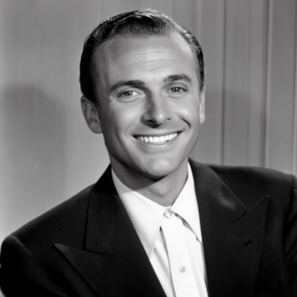 AI-generated illustration of Bob Hope