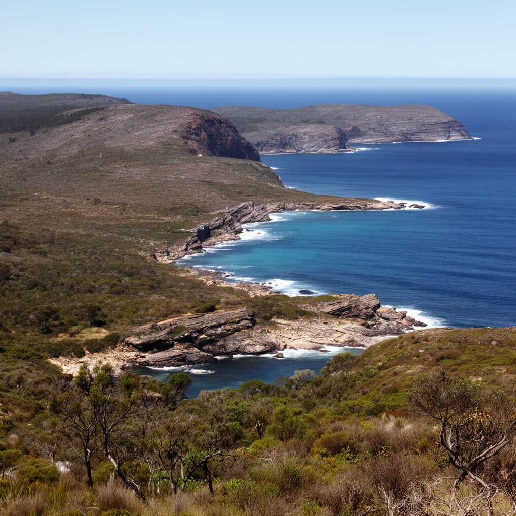 AI-generated illustration of Kangaroo Island