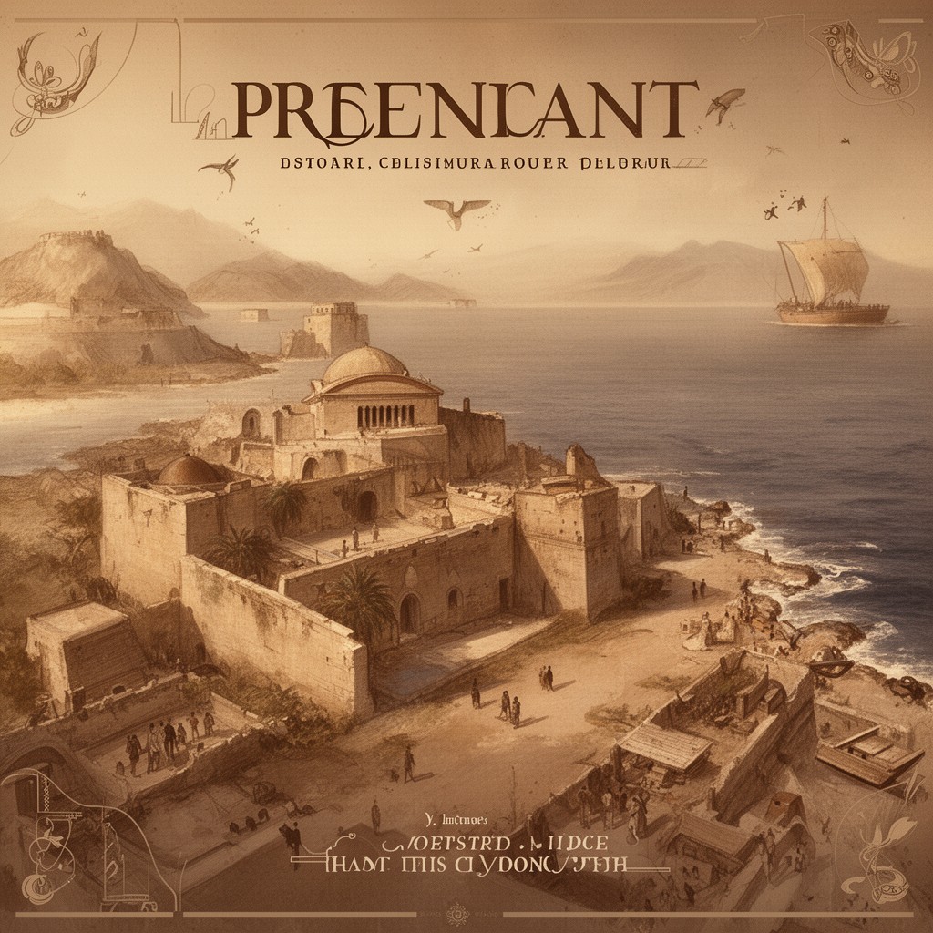 AI-generated illustration of Phoenician civilization
