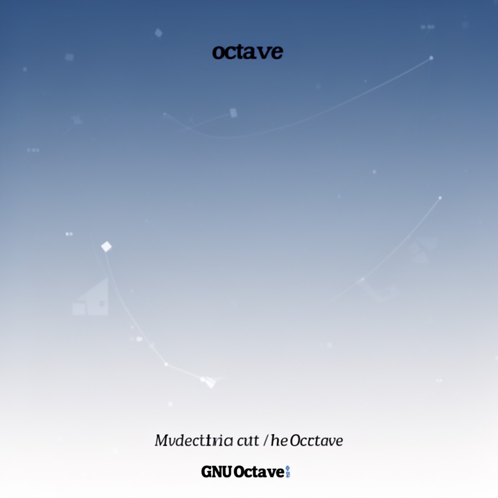 AI-generated illustration of GNU Octave