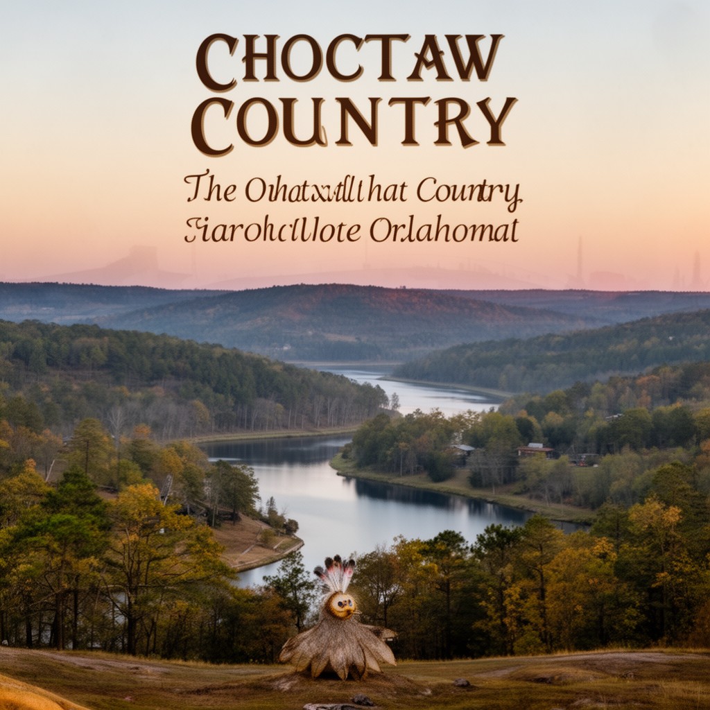 AI-generated illustration of Choctaw Country (tourism region, portion)