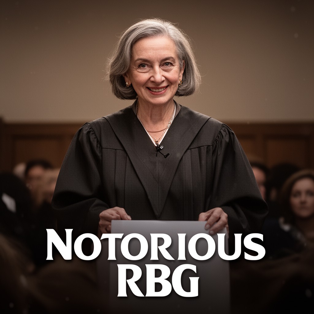 AI-generated illustration of Notorious RBG