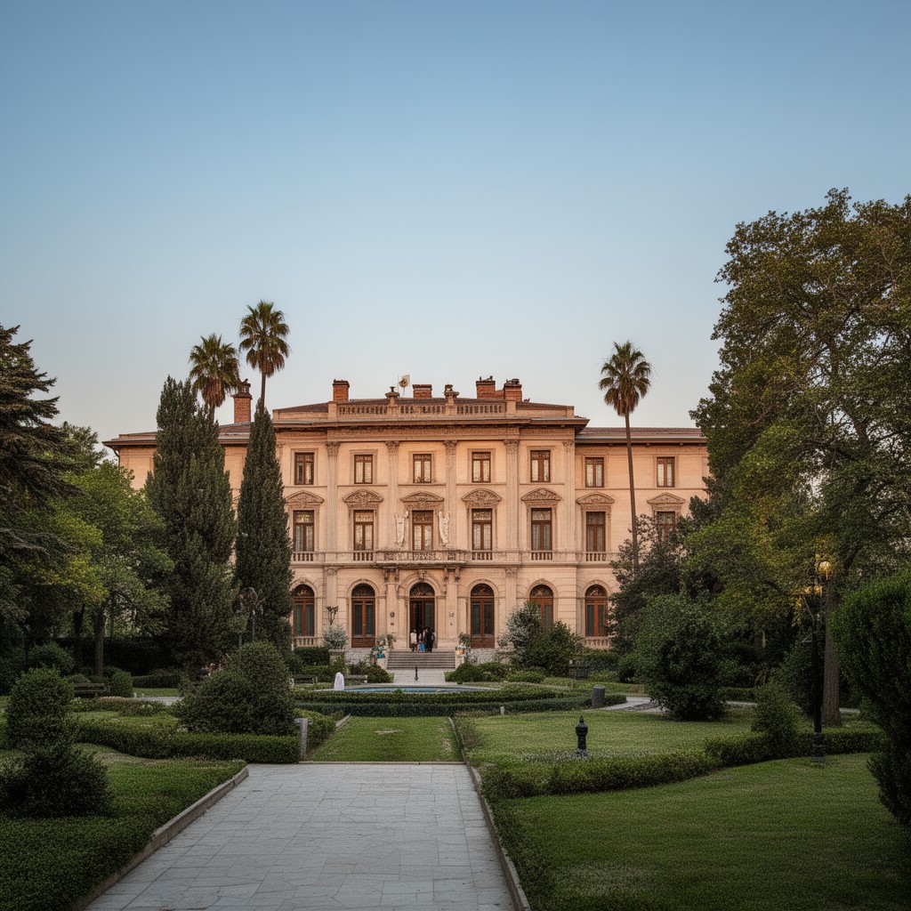 AI-generated illustration of Çankaya Mansion