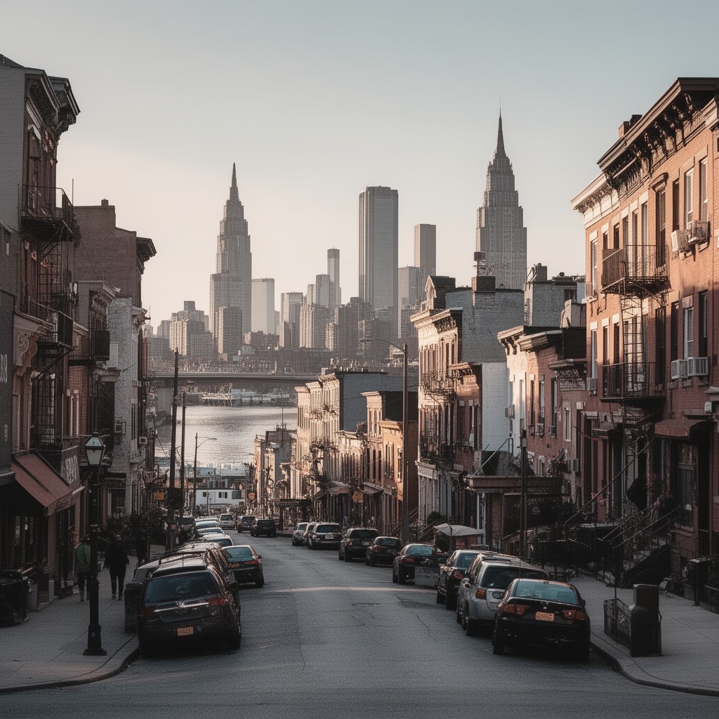 AI-generated illustration of Pennsport neighborhood