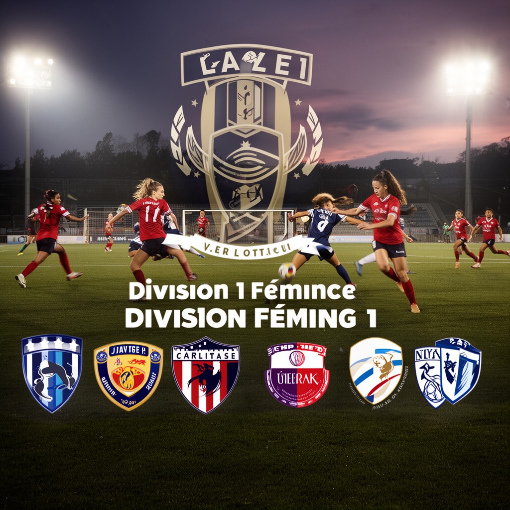 AI-generated illustration of Division 1 Féminine