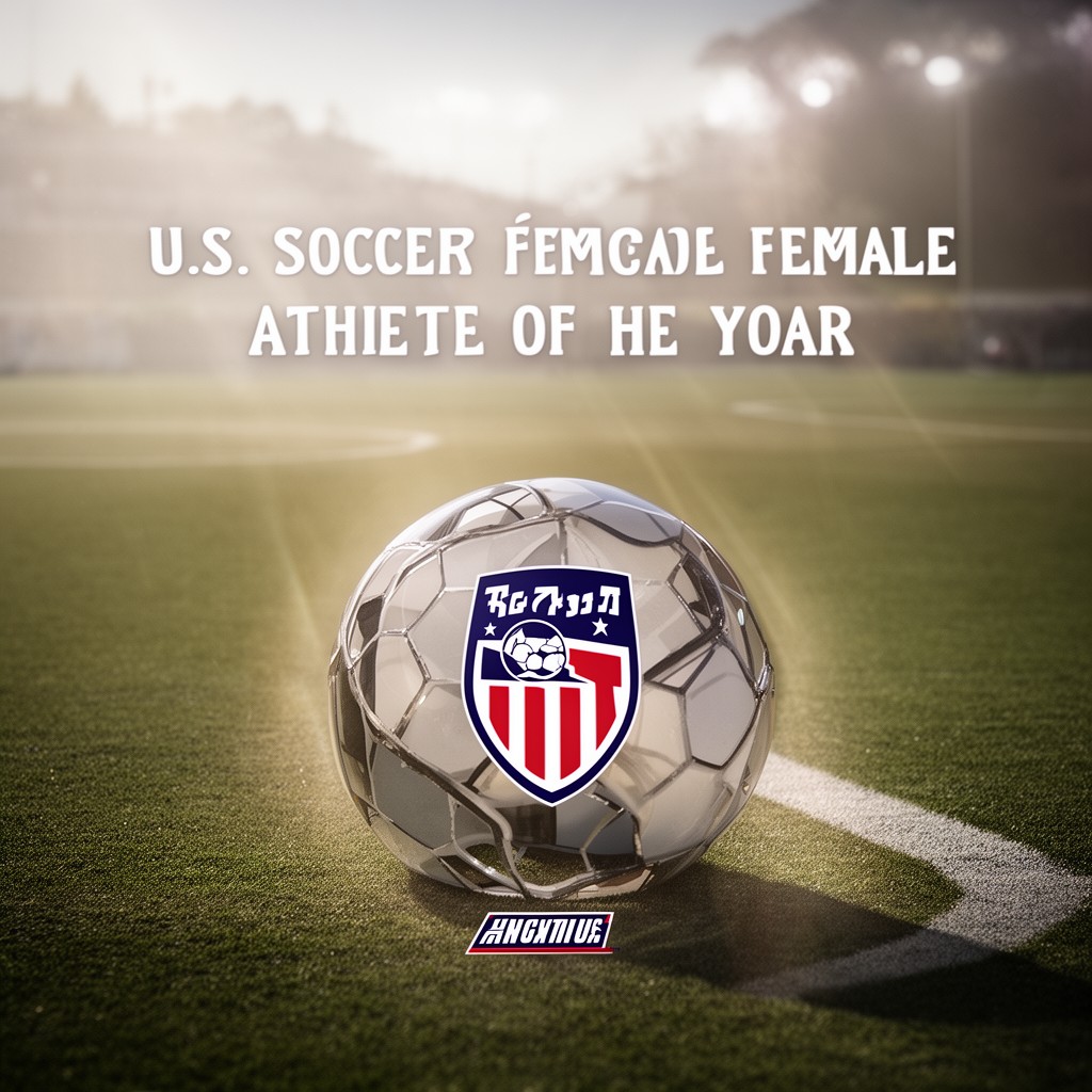 AI-generated illustration of U.S. Soccer Female Athlete of the Year