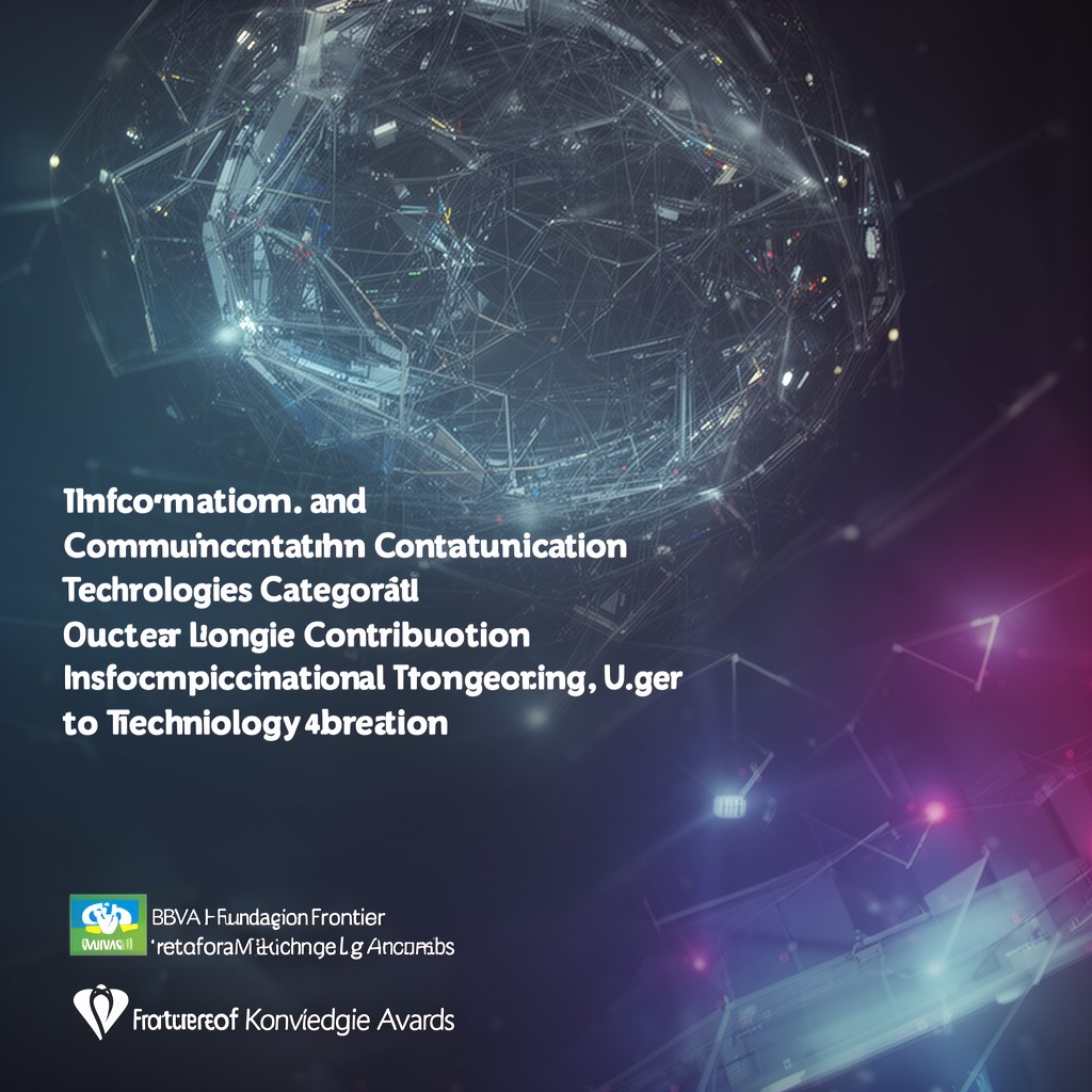 AI-generated illustration of Information and Communication Technologies category
