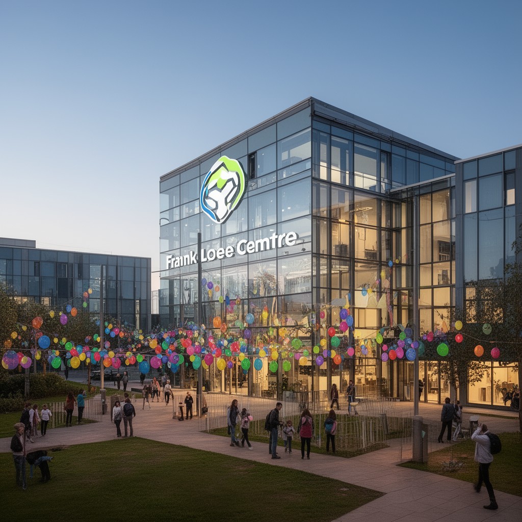 AI-generated illustration of Frank Lee Centre