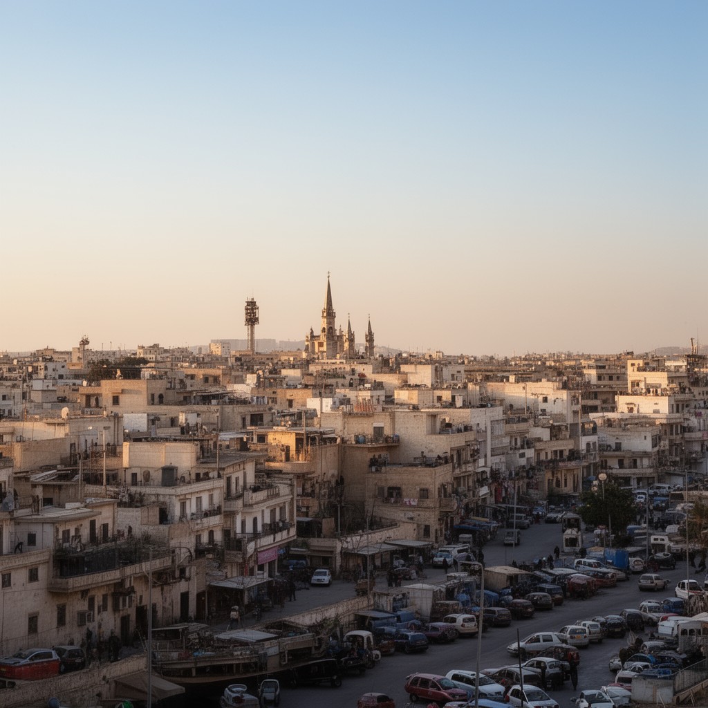 AI-generated illustration of Benghazi