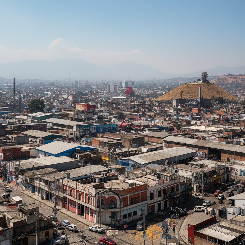 AI-generated illustration of Silao, Guanajuato, Mexico