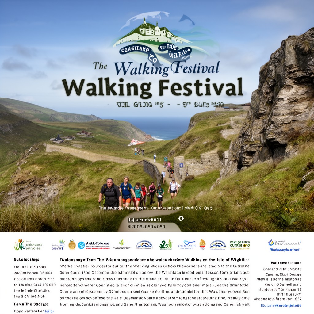 AI-generated illustration of Walking Festival